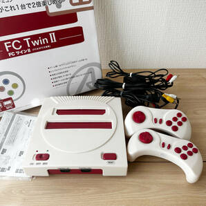 T666 動作確認済 美品 アンサー FC Twin II FC SFC 互換機 FCツイン2 ファミコン スーパーファミコン ゲーム機 の画像1