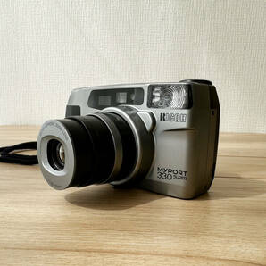 T712 美品 RICOH MYPORT ZOOM 330 SUPER コンパクト フィルムカメラ 130mm Multi AF ZOOM箱・付属品有 リコー レトロカメラ の画像3