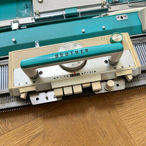 T863 Vintage Brother BROTHER knitter KH-587 machine braided Sapporo departure pickup OK