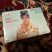 【未使用】 中山美穂 京急カード テレカ_画像1