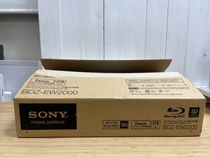 【未使用品】SONY 2TB 2チューナー ブルーレイレコーダー BDZ-EW2000 開封済 