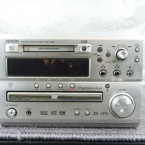 DENON デノン★DVD／CD／MD システムコンポUSR-MX7700DV（D-MX7700DV／D-MA5DV） 本体のみ リモコン付 通電OK★ジャンク品「管理№NR1325」の画像2