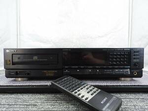 SONY ソニー★上級機 CDプレーヤー CDP-227ESD リモコン付き 視聴確認済み 外観良好★動作品「管理№NR1360」