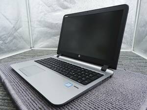 HP ProBook 450 G3★Win10 15.6型 ノートPC Corei3 6100U 2.30GHz メモリ4GB HDD500GB 初期化済み★動作品「管理№NR1359」