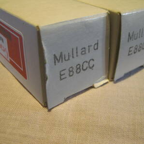 オーデイオ真空管 Mullard E８８CC Made in Western Europe ２本の画像1