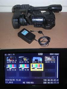 [ operation goods ] full HD1/2 -inch 3CMOS installing SONY XDCAM EX cam ko-da-PMW-EX1 (AC adaptor attached )