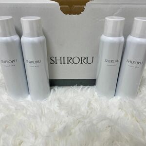 SHIRORU クリスタルホイップ 洗顔料120g 4本セット