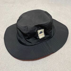 LOGOS 帽子 ハット ブラック 58㎝　アウトドア