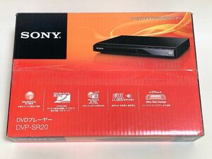 SONY DVDプレーヤー DVP-SR20☆ソニー☆ブラック☆再生専用☆リモコン付き【ジャンク】