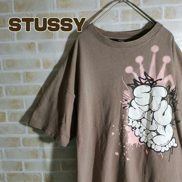 STUSSY ステューシー Tシャツ 半袖 クラウン ロゴ