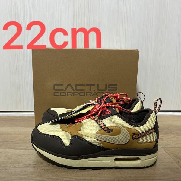 Travis Scott × Nike PS Air Max 1 "CACT.US Brown" 22cm 22センチ