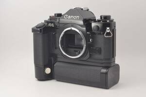 ★美品★ キヤノン CANON A-1 ボディ + ★現状品★ MOTOR DRIVE MA + BATTERY PACK MA L1525＃Z662