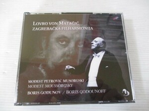 BT g4 free shipping *LOVRO VON MATACIC ZAGREB PHILHARMONIC ORCHESTRA Modest Moussorgsky BORIS GODOUNOFF * used CD