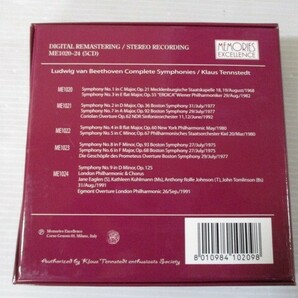 BT g3 送料無料◇Beethoven Complete Symphonies Klaus Tennstedt ◇中古CD の画像3