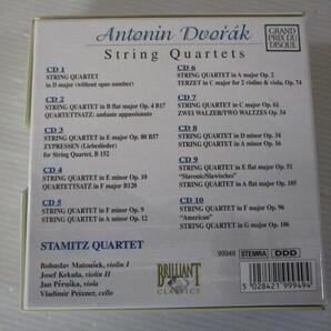 BS １円スタート☆Dvorak String Quartets （complete） STAMITZ QUARTET 中古CD☆ の画像2