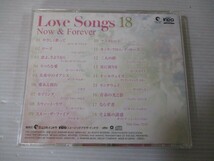 BT K4 送料無料◇Love Song 18 Now & Forever　◇中古CD　_画像3