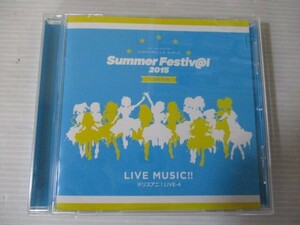 BT o2 送料無料◇THE IDOLM@STER CINDERELLA GIRLS LIVE MUSIC!! @リスアニ！LIVE-4　◇中古CD　