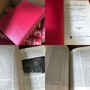 the cyclopedia of medicine surgery specialties F.A.DAVIS CO VOL.1〜15セット 洋書 辞書 アンティーク インテリア 医学書 装飾 書籍 の画像4