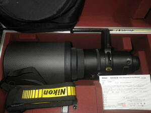 AF-S NIKKOR 500mm F4G ED VR