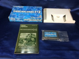 中古A★ゲームボイーウォーズ アドバンス1+2★ゲームボーイアドバンスソフト