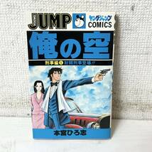 241＊中古品 俺の空 全9巻 本宮ひろ志とチューリップ組 + 俺の空 刑事編 全7巻 計16冊セット 現状品＊_画像5