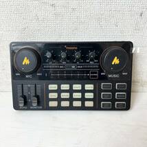 221＊中古品 MAONOCASTER Lite AU-AM200-S4 オーディオインターフェイス ライブ配信 動作未確認 現状品＊_画像2