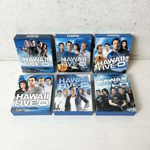 244＊中古品 HAWAII FIVE-O DVD まとめ SEASON1～6 BOX ハワイ ファイブオー 海外ドラマ ドラマ 再生未確認 現状品＊