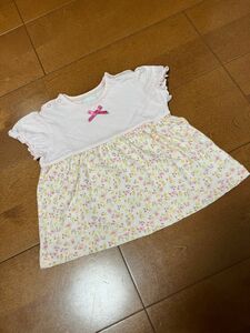 BEBE 半袖Tシャツ 女の子 Tシャツ 半袖　80〜90cm