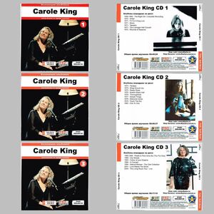 【スペシャル版】CAROLE KING CD1+2+3 超大全集 まとめて26アルバムMP3CD 3P⊿