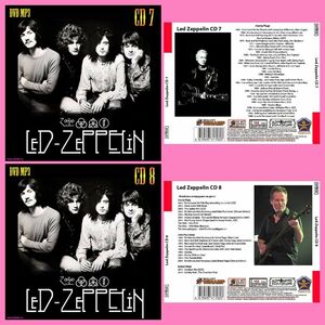 【MP3DVD】 LED ZEPPELIN CD7+CD8 大全集 MP3CD 2P⊿