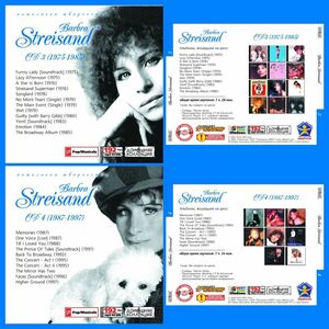 BARBRA STREISAND バーブラ・ストライサンド CD3+CD4 大全集 MP3CD 2P⊿