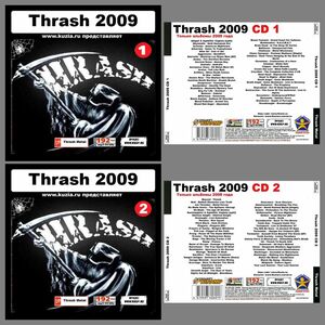 【MP3DVD】 THRASH 2009 CD1+CD2 大全集 MP3CD 2P⊿