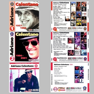 【スペシャル版】ADRIANO CELENTANO CD1+2+3 超大全集 まとめて33アルバムMP3CD 3P⊿