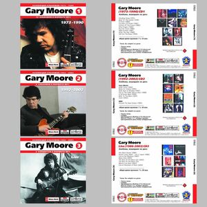 【スペシャル版】GARY MOORE CD1+2+3 超大全集 まとめて25アルバムMP3CD 3P⊿