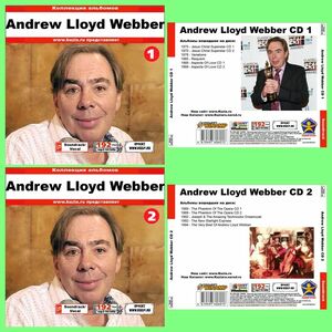 ANDREW LLOYD WEBBER CD1+CD2 大全集 MP3CD 2P⊿