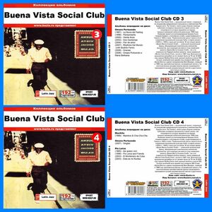 BUENA VISTA SOCIAL CLUB CD3+CD4 大全集 MP3CD 2P⊿