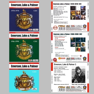 【スペシャル版】EMERSON, LAKE & PALMER CD1+2+3+4+5 超大全集 まとめて47アルバムMP3CD 5P⊿