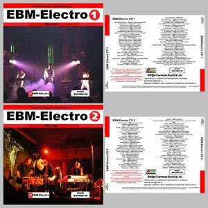 【MP3DVD】 EBM-ELECTRO CD1+CD2 大全集 MP3CD 2P⊿