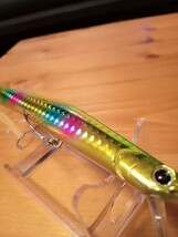 アピア　エイチベイト h-bait ミノー グリキンキャンディー　レンズホロ　バチ抜け　シーバス_画像4