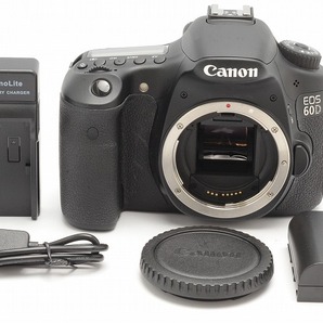 [美品] Canon EOS 60D 本体 ショット数500回 #11618の画像2