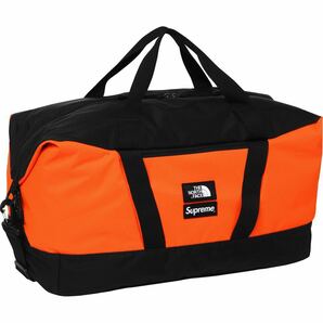 正規品 美中古品 販売数極小SUPREME 16AW Supreme × The North Face Apex Duffel Bag オレンジ ボストンバッグ ドラムバッグの画像1