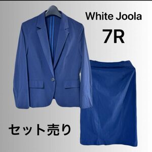 WHITE JOOLA スカートセットアップ 7R セレモニー フォーマル