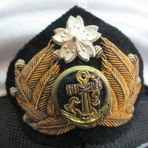 骨董祭 アンティーク祭 旧日本軍 海軍 制帽 帽子 長期保管品 使用品の画像2