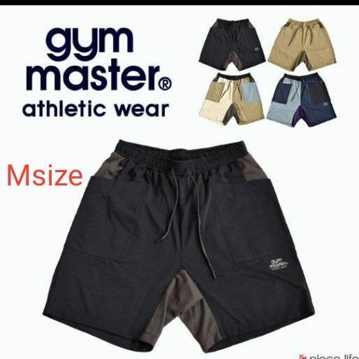 ジムマスター　gym master　ハーフパンツ　メンズ　Мsize　アスレチックウエア30代40代50代