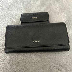 FURLA フルラ 長財布 キーケース 黒 ブラック 2点セット