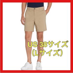 ショートパンツ メンズ Lサイズ カーキブラウン アウトドア ゴルフ 新品