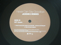 【美品！】THE JACKSON ５/Never Can Say Goodbye Jackson 5 Remixes/2001年盤/JAPAN盤/UPJH-1010/ 試聴検査済み_画像4