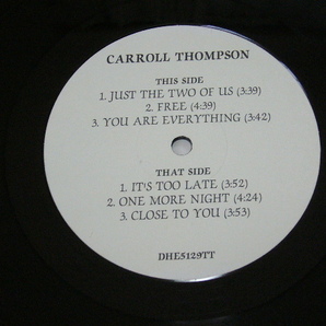CARROLL THOMPSON /JUST THE TWO OF US/ DHE5129TT / 試聴検査済みの画像1