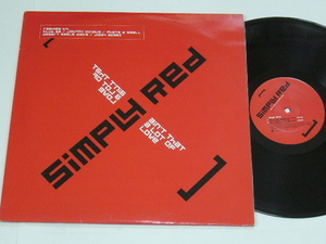 Simply Red/AIN’T THAT A LOT OF LOVE/UK盤/１２”×２枚組/1999年盤/ EW208T/ 試聴検査済み