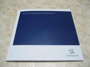  Peugeot 2011 Tokyo Motor Show Press kit * French blue mi-ting* France car *PEUGEOT*208*308*508*207* lion 